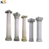 FRP Plastic ABS Mould For Sandstone Corinthian Fluted Concrete Roman Column