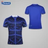 Full sublimated rugby training t shirts professional sports wear rugby uniforms grade original thai quality football wear rugby