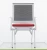 Import Funny Modern High Density Sponge Quality Study Meeting Room Office Furniture Training Chair with Writing Table for Conference from China