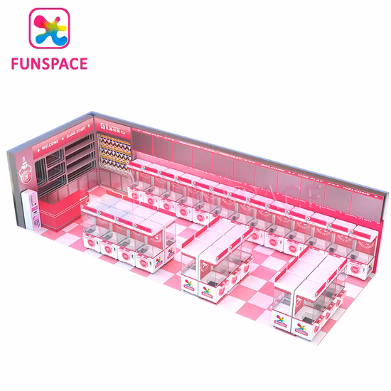 Funspace Wholesale Gift Doll Idea Shop Toy Machine Coin Operated Gashapon Plush Claw Vending Machine