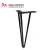 Import Furniture parts vintage coffee table wholesale black hair pin table  legs from China