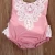 Import GG170 1-6Y beautiful baby clothes romper baby girls clothing from China