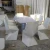 Glass fiber dining table for restaurant architech design furniture