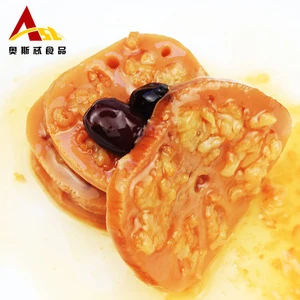 Glutinous rice lotus root,canned food