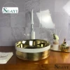 golden ceramic table top sinks bathroom wash basin