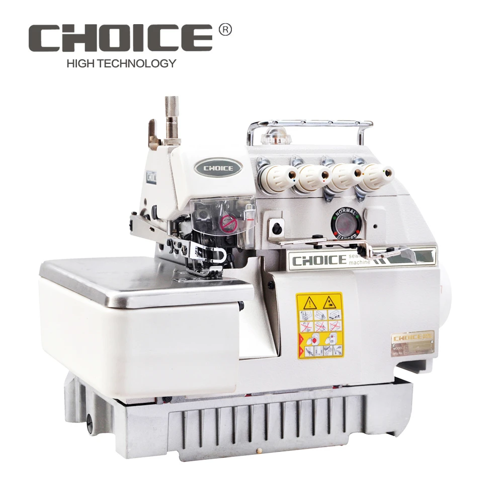 Golden Choice GC747 high speed direct drive four thread overlock sewing machine industrial