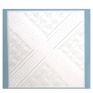 Good looking laminated ceiling tiles standard size pvc gypsum board for decoration