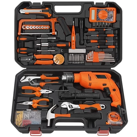 Goodking 128 Pieces Electrical Tool Kit For Home Repair And DIY Tools