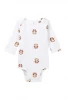 GOTS certified 100% Organic Cotton Clothes Newborn Baby Bodysuit Romper Baby plain baby romper