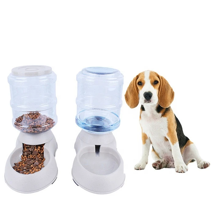 Gravity Cat Food and Water Auto Feeder Pet  Pet Food Dispenser Dog Feeder Automatic Pet Feeder