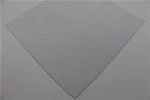 Grey polyester nylon stripe ribbed mesh kint poly rib spandex fabric for clothing / upholstery / shoes