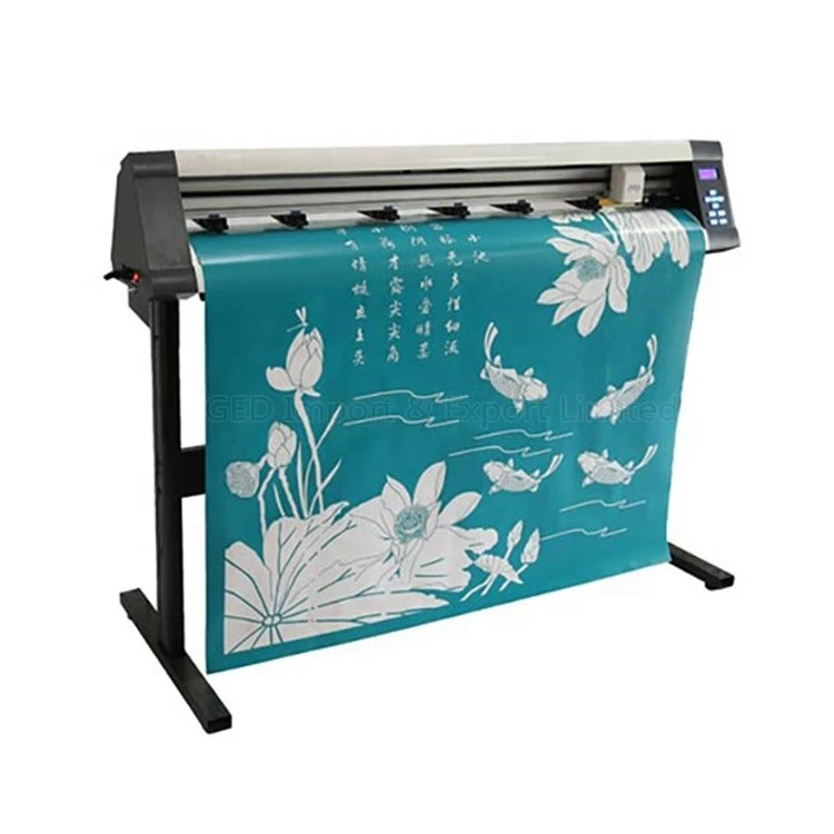 Guangzhou Large Format Textile Vinyl Cutting Plotter Fabric Automatic Contour Die Cutting Plotter Equipment With Stepper Motor