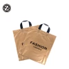 guangzhou manufacturer supplies pe plastic  soft  loop handle carrier shopping bags with custom printed logo designs