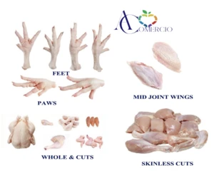 Halal Frozen Chicken Thighs Meat Boneless Skinless for export