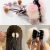 Import Half tied hair clip net red 2020 new hair grab tassel hairpin headgear clip Korean back head hair accessories from China