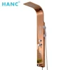 HANC Home Design 304 Stainless Steel Shower Faucet Column Electronic Bath Waterproof Free Standing Shower Panel System
