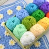 Hand knitting baby cotton yarn and other yarns of various specifications welcome customers to visit the company for negotiation