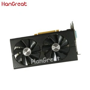 HanGreat Used Graphics card  gpu miner XFX 570 RX 470 RX570 580 4GB