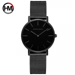 Hannah martin HM-CH36 hot sell China women quartz watch comely steel Strap water resist analog display Simple bracelet watch kit