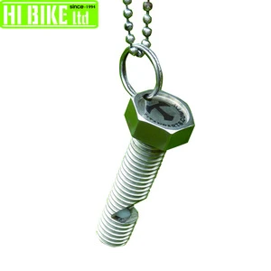HiBike Screw Shape Portable Titanium Whistle