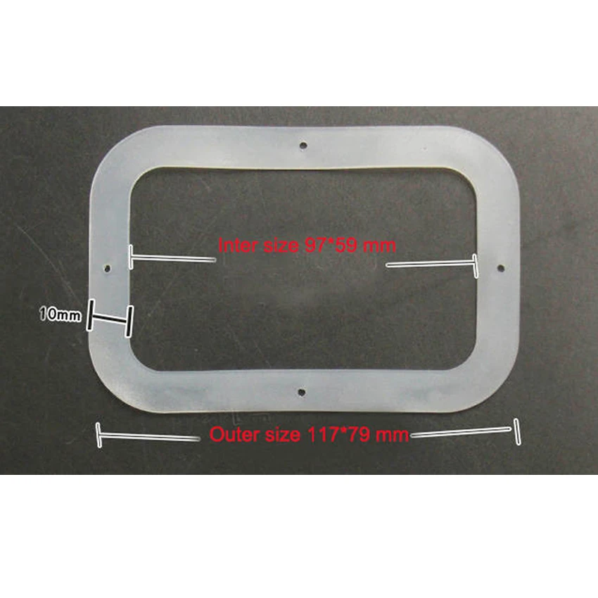 High and low temperature quality custom silicone rubber gasket seal