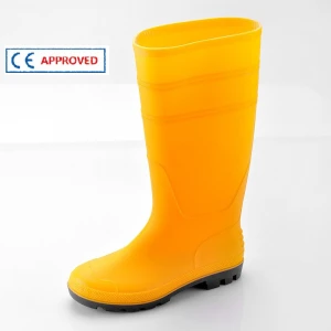 High Ankle PVC Rain Boots Safety Rain Boots