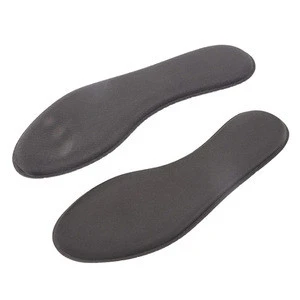 high density comfortable Shock Absorption and Reinforced anti-slip silicone gel backing memory foam insole