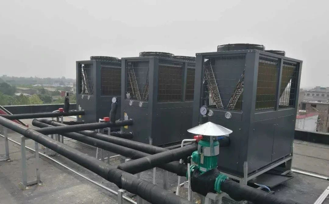 High Efficient HVAC system unit air source air to water heat pump water heater