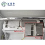 High flow dustproof PM10 PM2.5 dust removal cuttable DIY air conditioning filters sheet paper media material