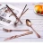 Import High grade stainless steel dinnerware spoon fork straw and knife Cutlery set from China
