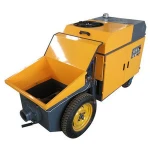 high pressure concrete placing pumps fine stone mortar pump machine
