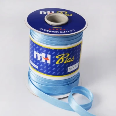 High Quality 15mm 80yds 100% Polyester Bias Tape for Edging