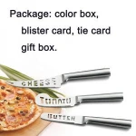 High Quality Amazon Hot Sale Easy Clean Professional 3pcs Stainless Steel Cheese Tools Cheese Cake Knife Set