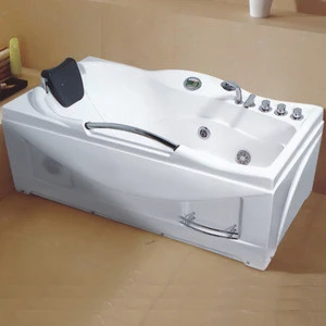 High quality cheap price competitive square shape drop-in simple acrylic bathtub