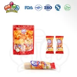 High quality crispy bulk mix peanut almonds nut brittle vegan food snack energy candy bar