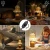 Import High Quality Custom Halogen Bulb Table Lamp Aroma Warmer Metal Wood Material Wax Warmer Electric Candle Warmer from China