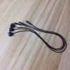 High quality custom hang tag string for garment RB-142 black