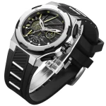 High Quality Customized Brand Wristwatch Men Luxury Miyota Movement Stainless Steel Back Water Resistant Watch