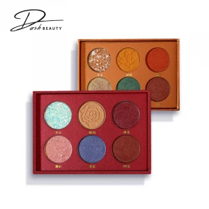 High Quality customized custom square Opera House Series Natural Makeup Palette