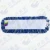 Import High Quality Dark Blue Floor Cleaning Mop Flat Dust Industrial Mop Head Pad from China