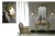 Import High quality French living room with wooden console table and marble countertop with mirror from China
