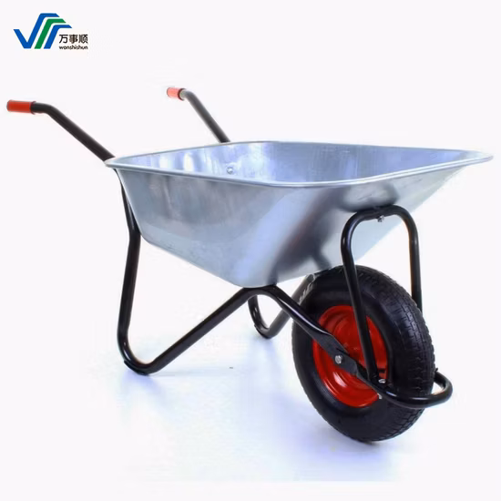 High Quality Garden Tool Cart Profelssional Wood Handle Wheelbarrow