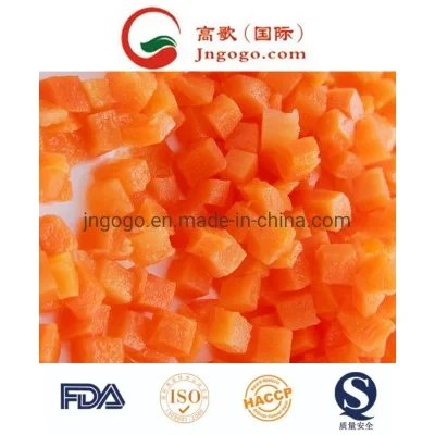 High Quality IQF Sliced Carrot and Frozen Vegetables