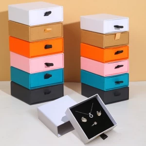 High Quality jewelry Gift Package Box Custom Logo Paper Gift Box