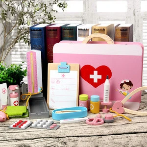 High Quality Kids Doctor Play Set,Kids Gift,Wooden Toy