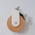 Import High quality office furniture wooden caster wheel from China