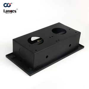 High quality office haadware computer table brush grommet with aluminum alloy cable box