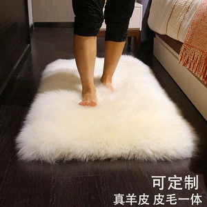 High quality Sheep skin Fur / Lambskin Rug Real Sheepskin Carpet