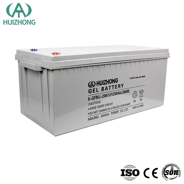High quality solar deep cycle AGM GEL battery 12v 200AH 250AH 300AH for home use