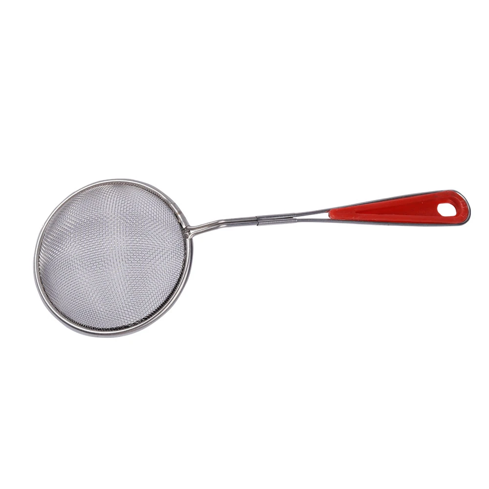 High Quality Stainless Steel Mesh Colander Sifter Strainer With Sturdy Handle